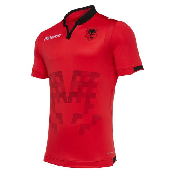 Camiseta Albania Primera equipación 2019 Rojo